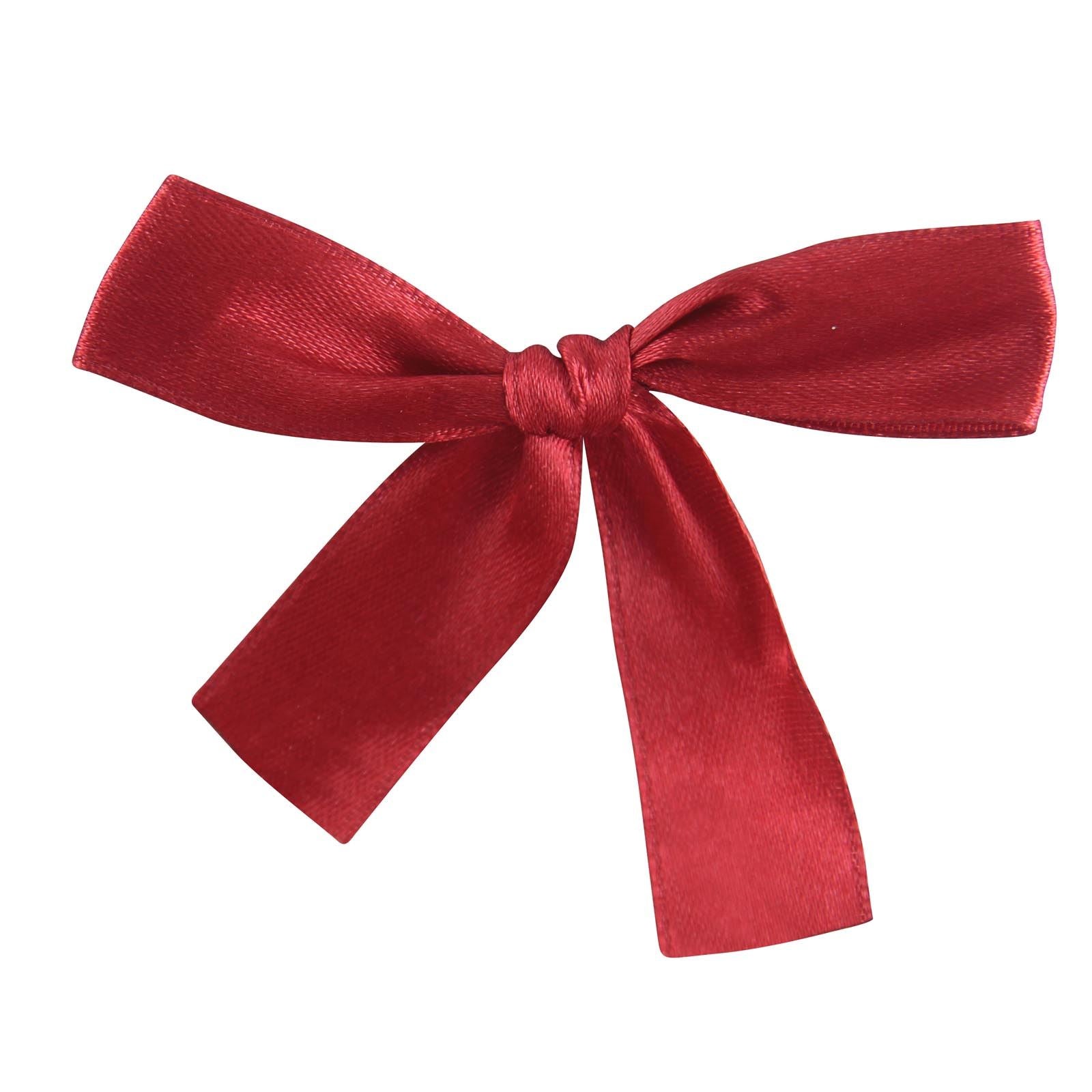 20mm Satin Ready Made Bows - Pack of 25