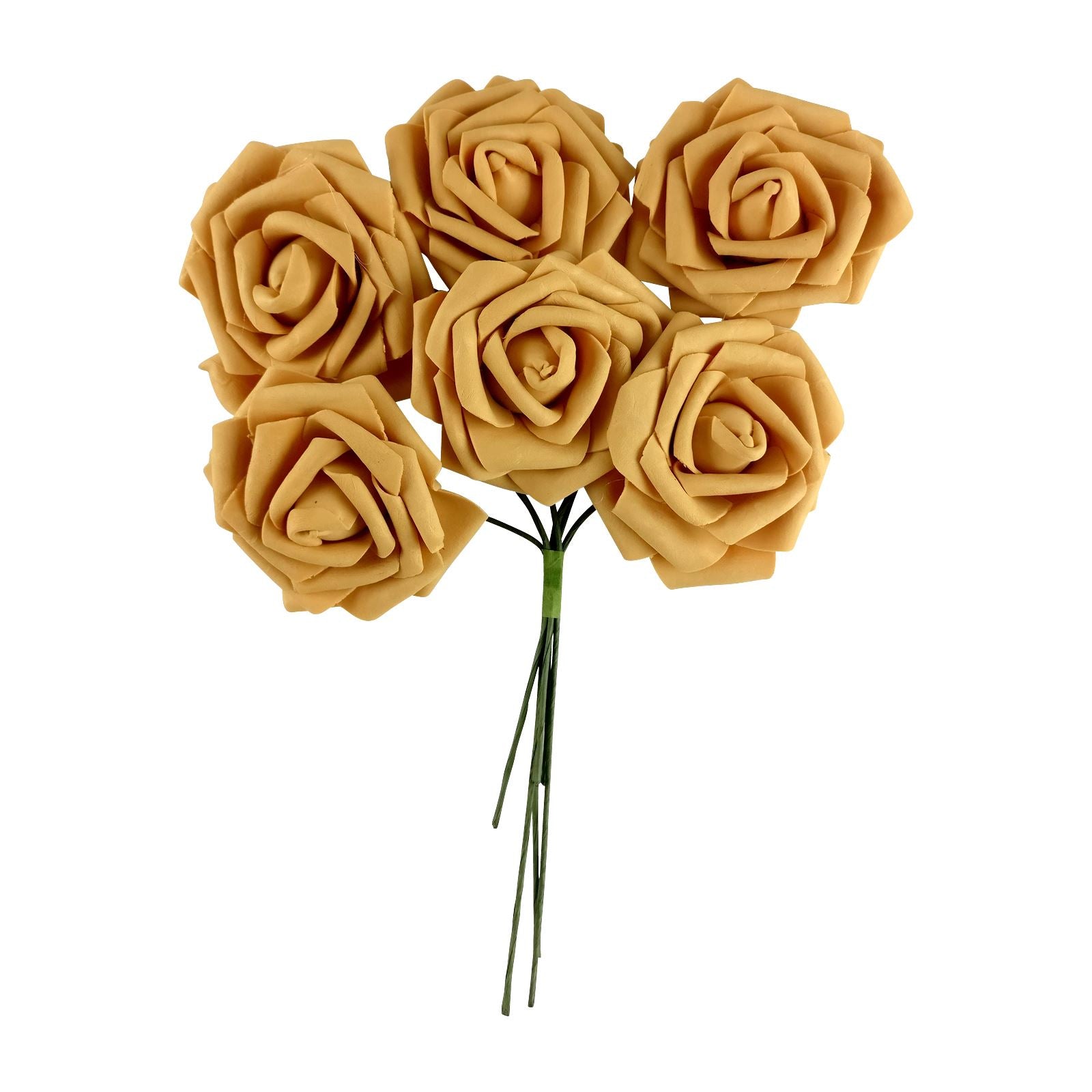 Colourfast Foam Roses - 6 Bunches - Large