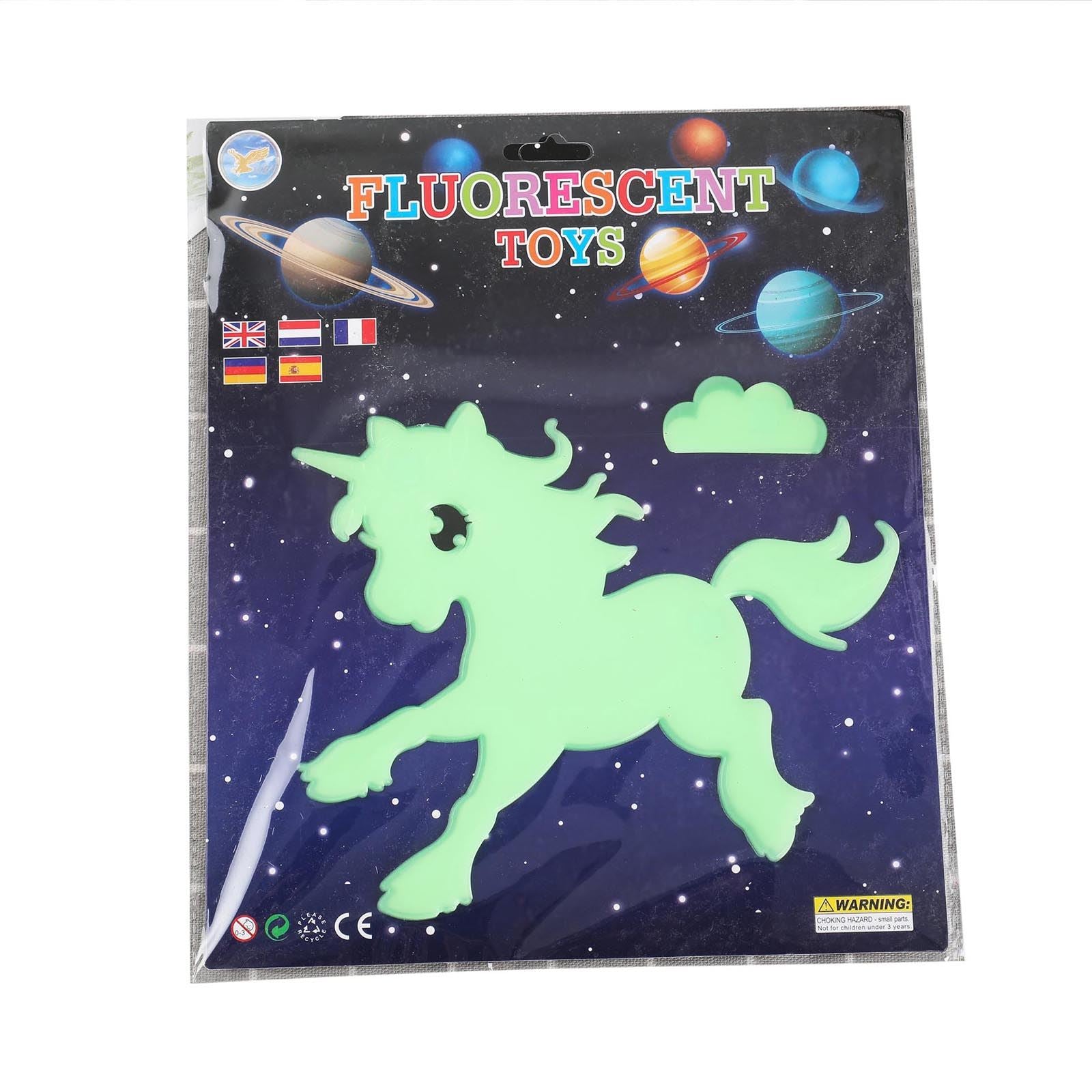 Large Glow In The Dark Reusable 3D Stickers