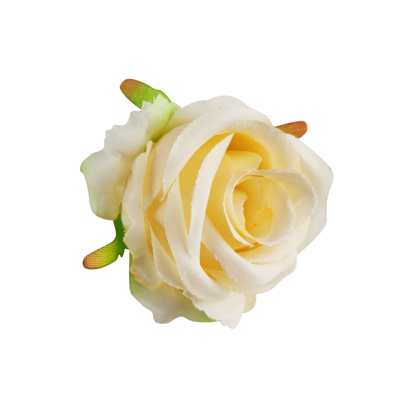 Rose Bud Heads with Wooden Stems