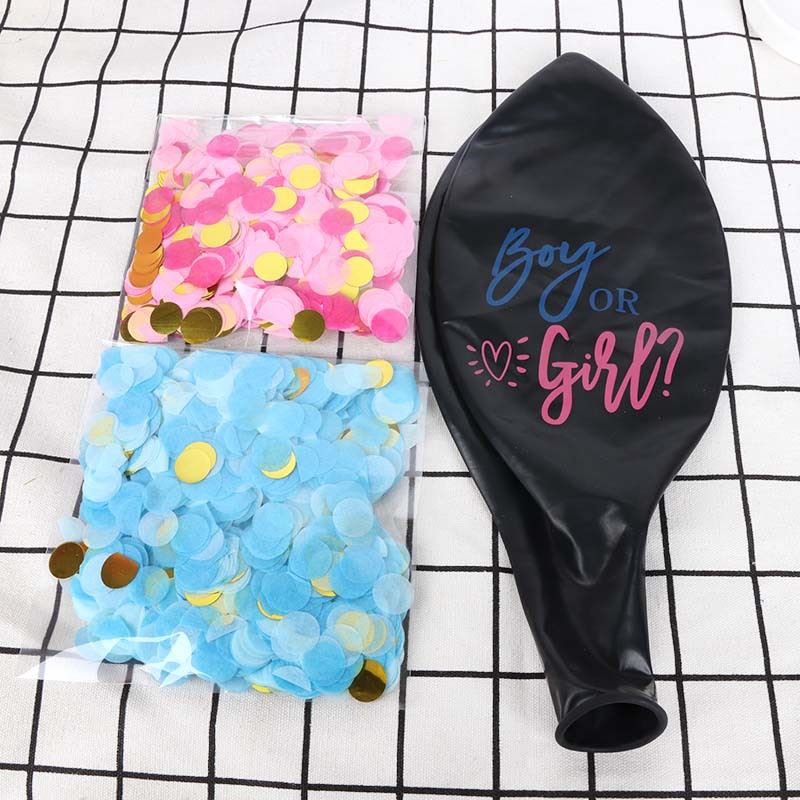 Giant 36" Gender Reveal Balloon with Confetti