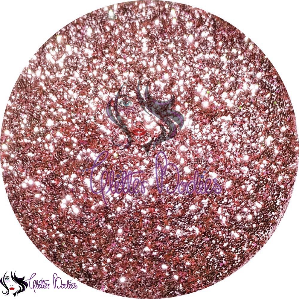 Glitterbodies Cosmetic Grade Fine Festival Glitter Pigments [Peach]