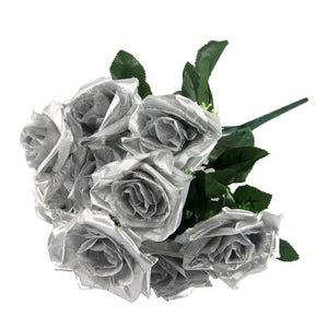 Large 10 Head Open Rose Bouquet