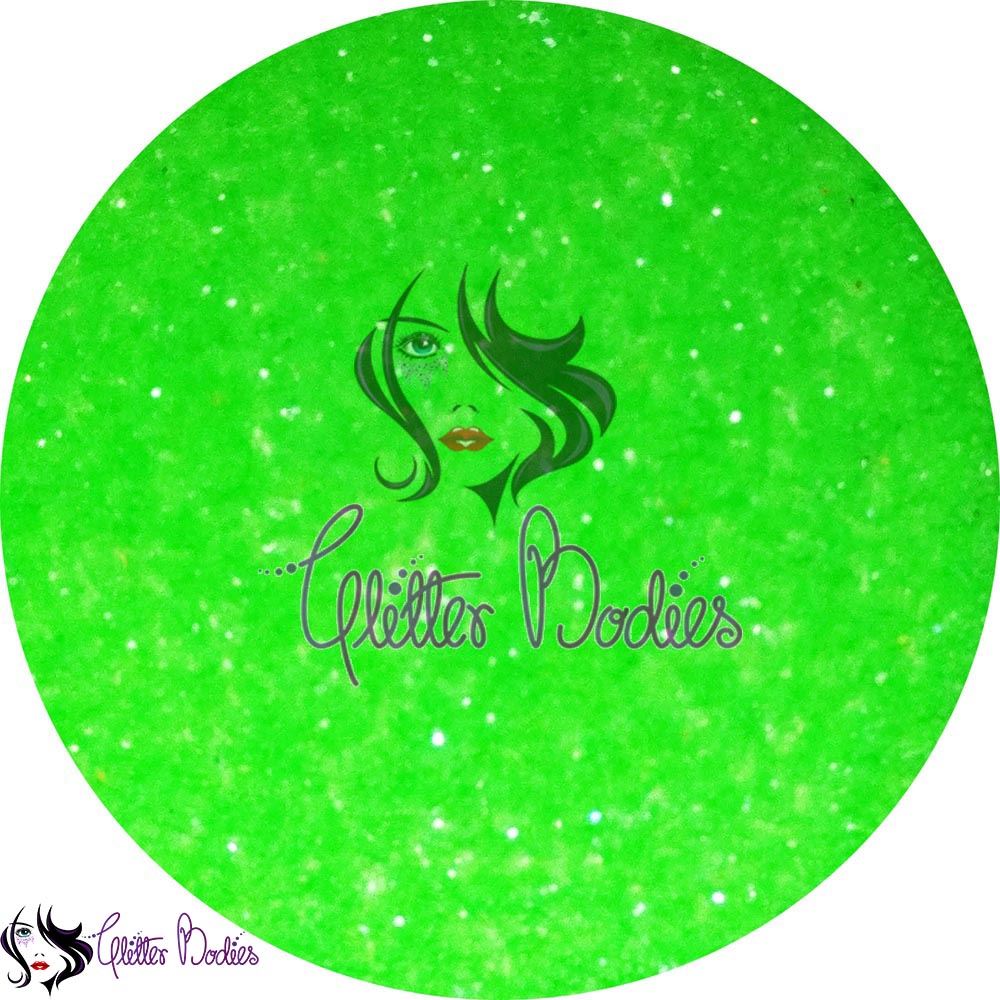Glitterbodies Cosmetic Grade Fine Festival Glitter Pigments [Green]