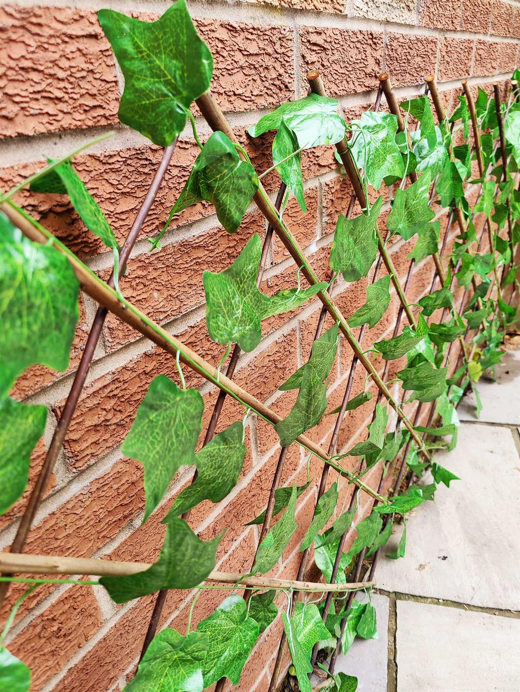 Artificial Ivy Leaf Trellis Screen
