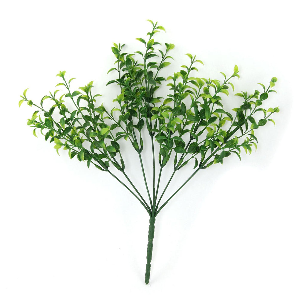 Plastic Greenery Leaf Bunch