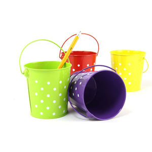 Regular 9x9x7cm Polkadot Bucket