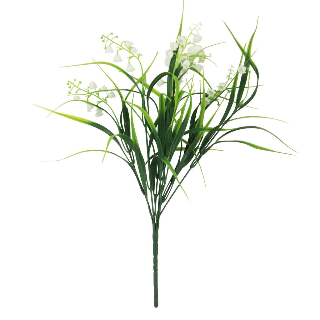 Plastic Lily of the Valley Foliage Bunches