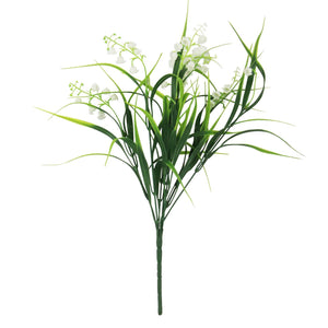 Plastic Lily of the Valley Foliage Bunches