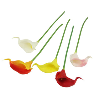Single Premium Real Touch Calla Lilies