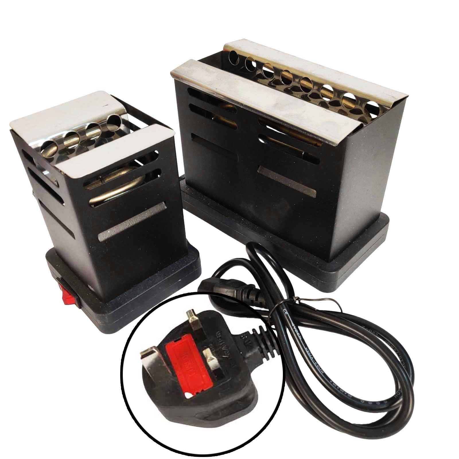 Modern Matte Black Charcoal Burner
