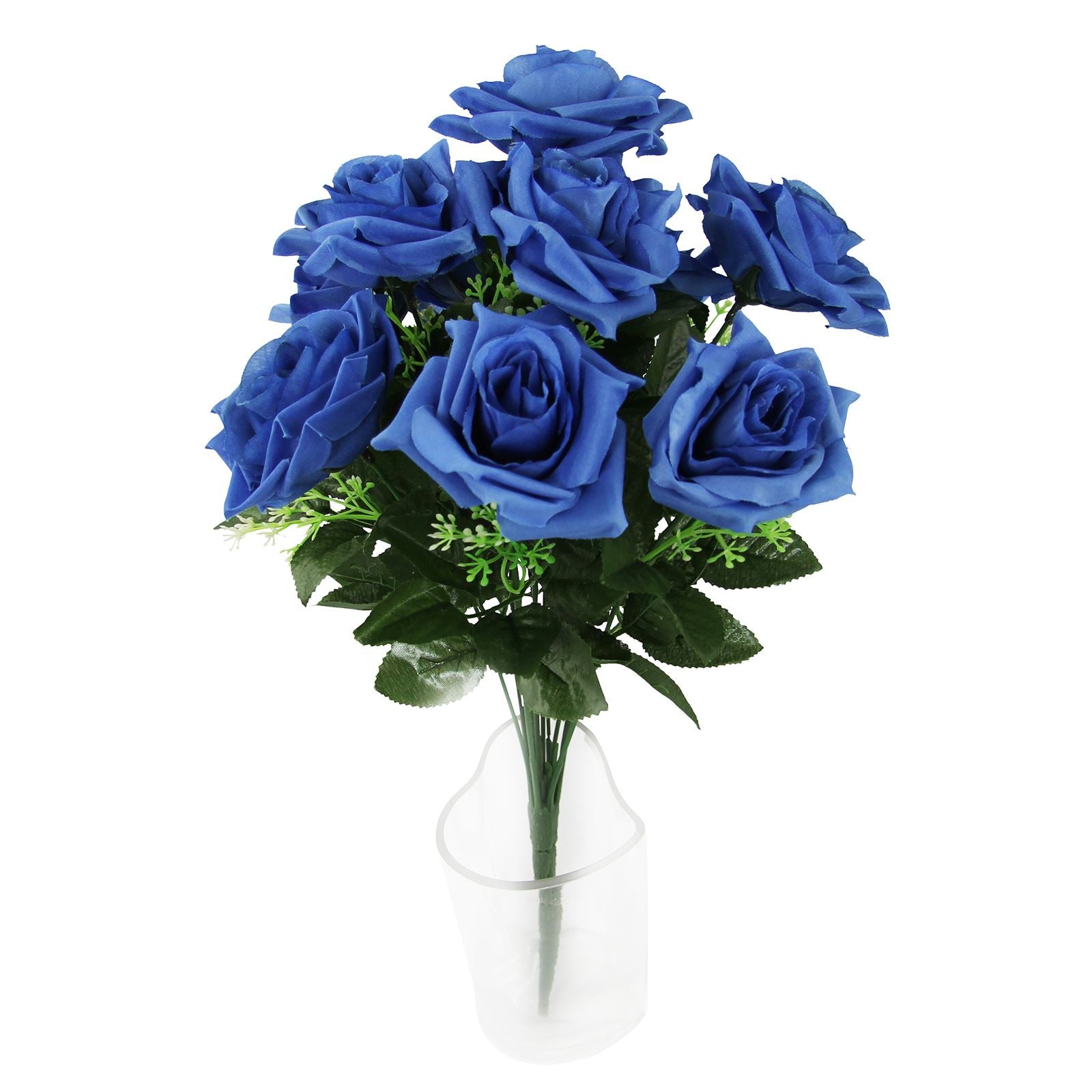 Large 10 Head Open Rose Bouquet