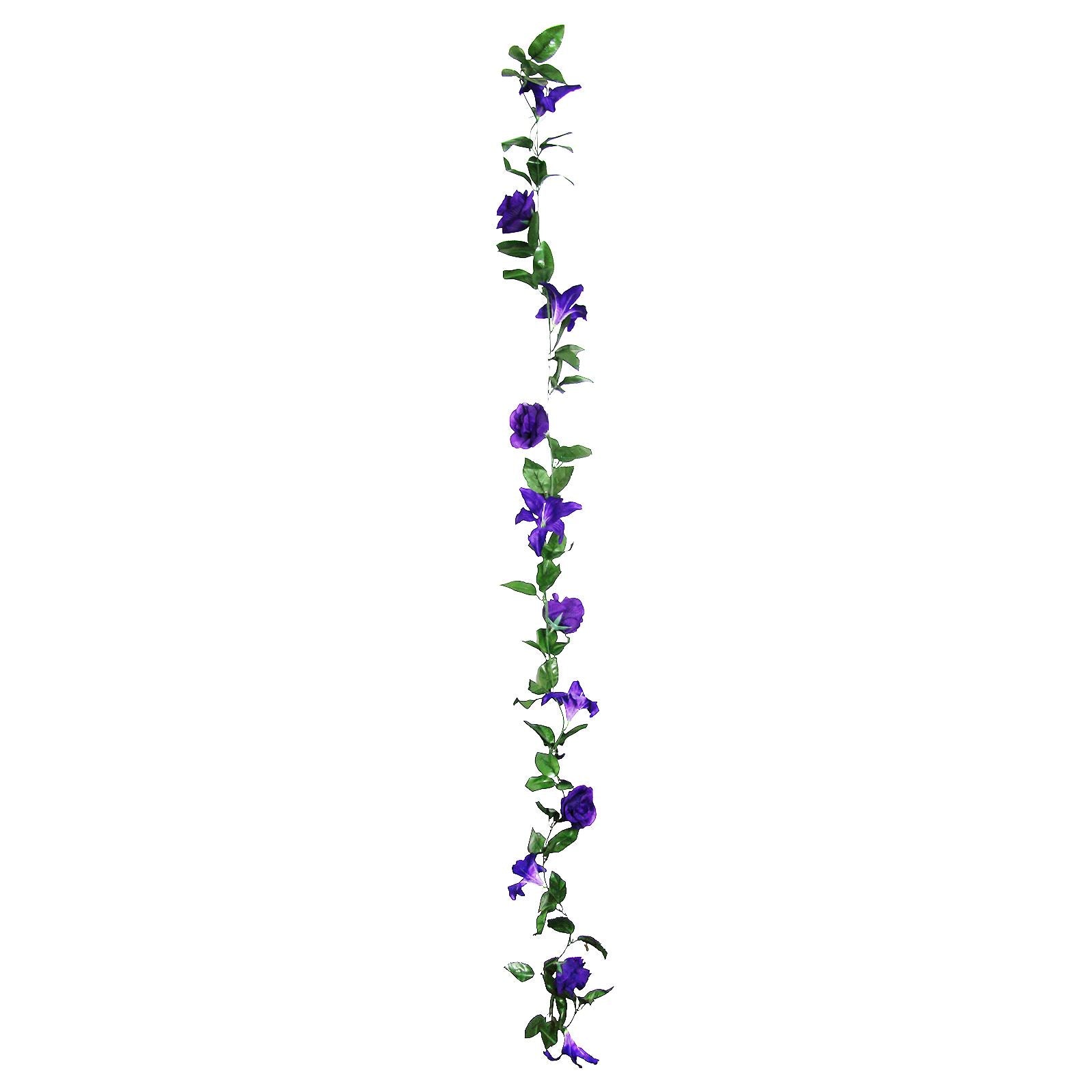 Rose and Lily Flower Garland