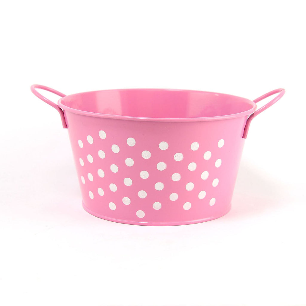 Wide 16.5x9x13cm Bucket with Ear Handles