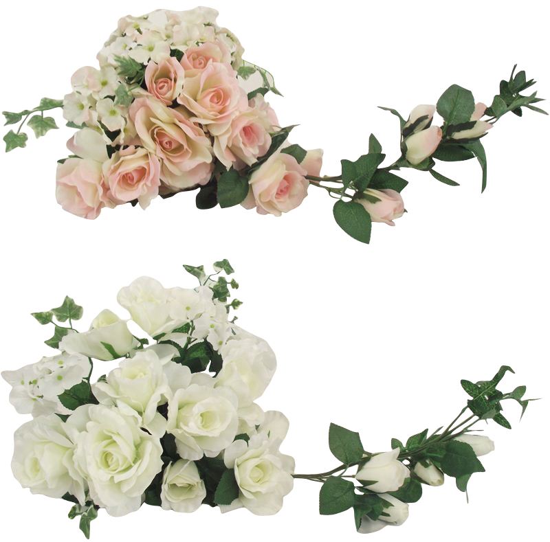 Silk Trailing Bouquet