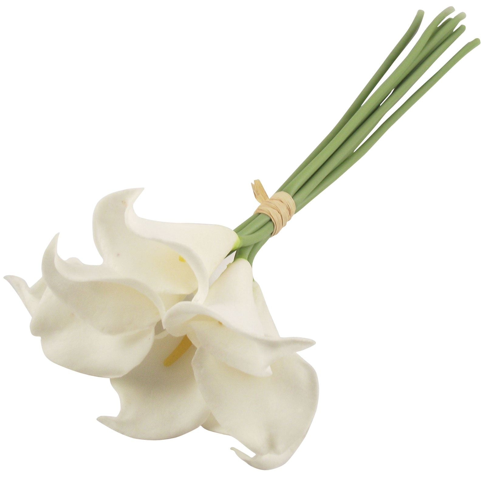 8x Real Touch Calla Lilies