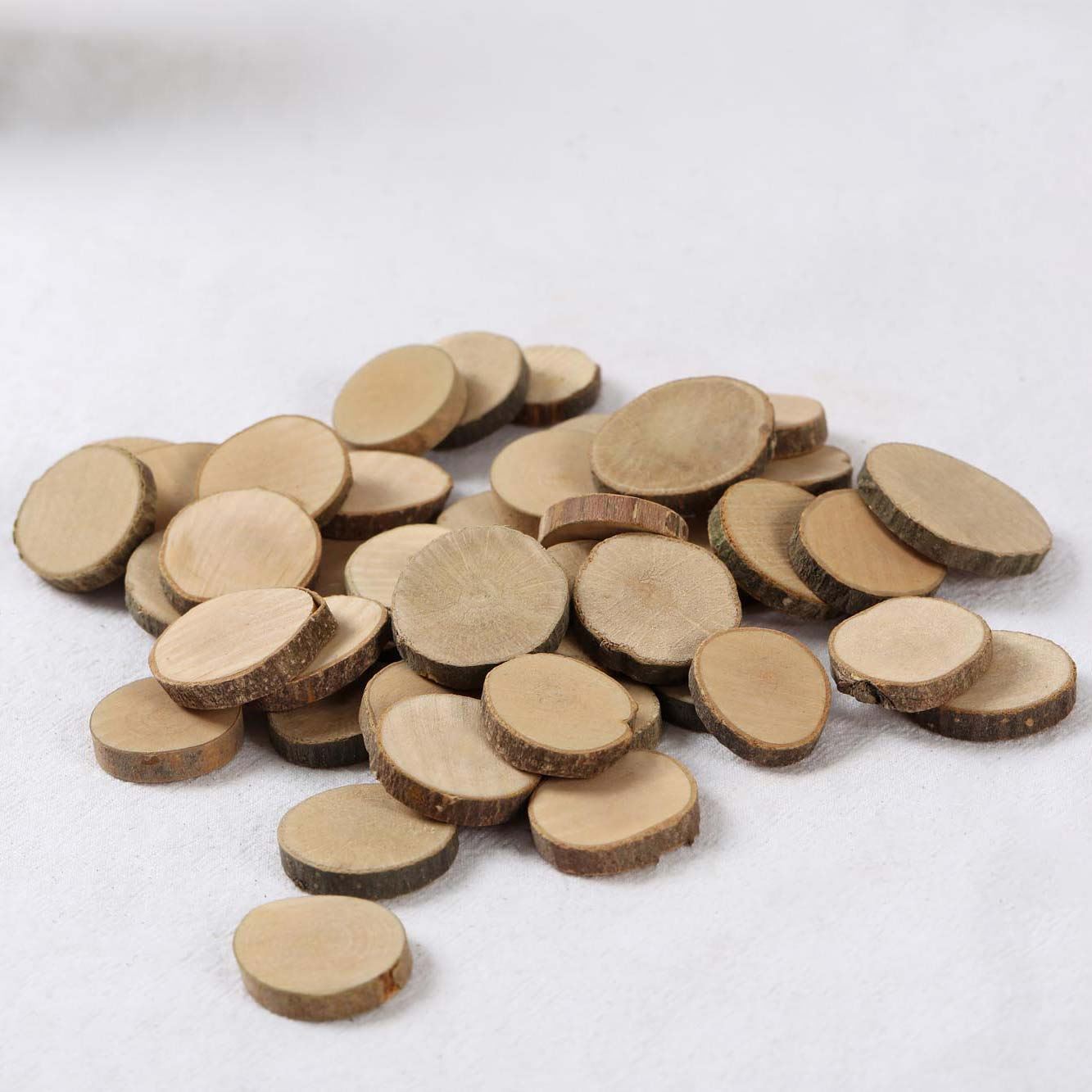 Rustic Wood Slices Scatter Confetti