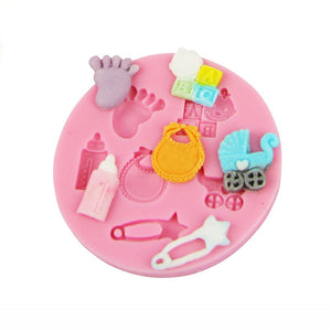 Set of 9 Silicone Moulds
