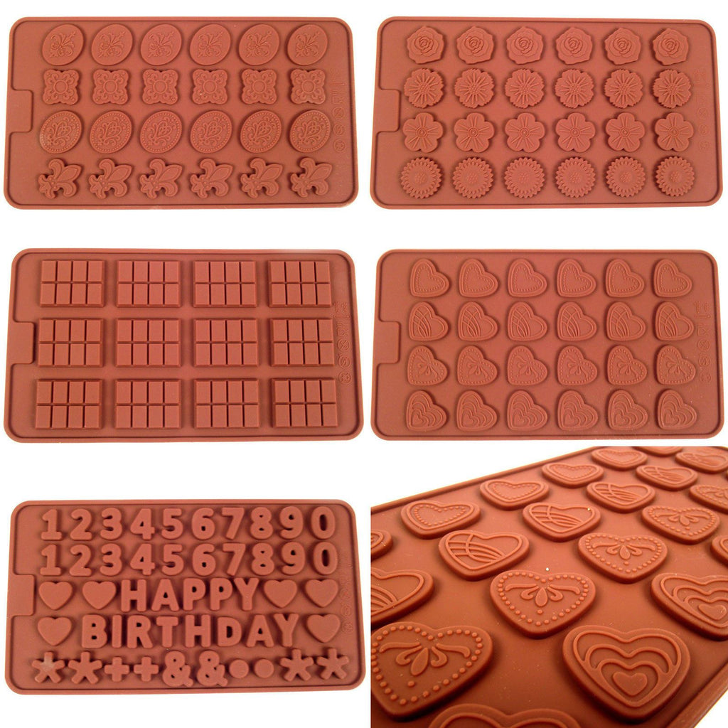 Designer Flat Button Moulds