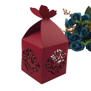 Butterfly Top Laser Favour Boxes