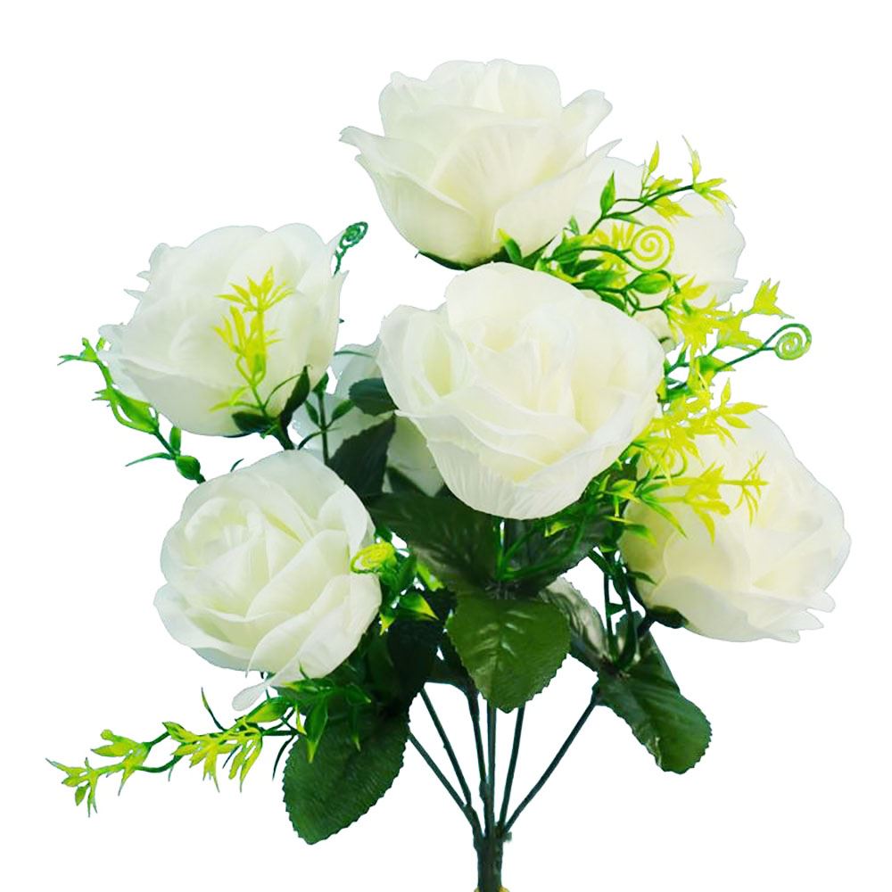 2x Bouquets of 7 Head Roses