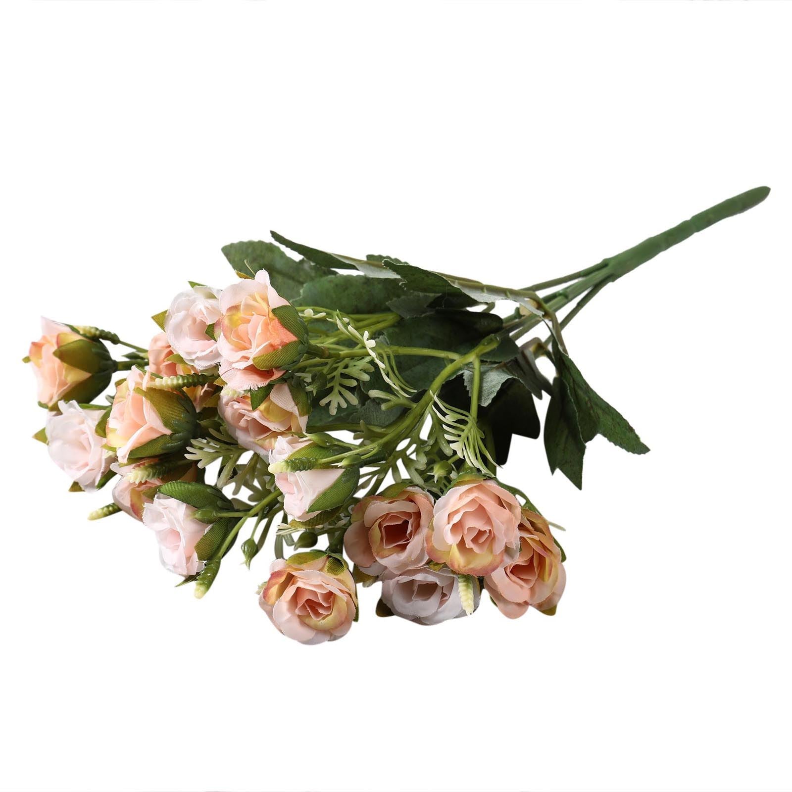 Bunch of 15 Small Rose Flowers