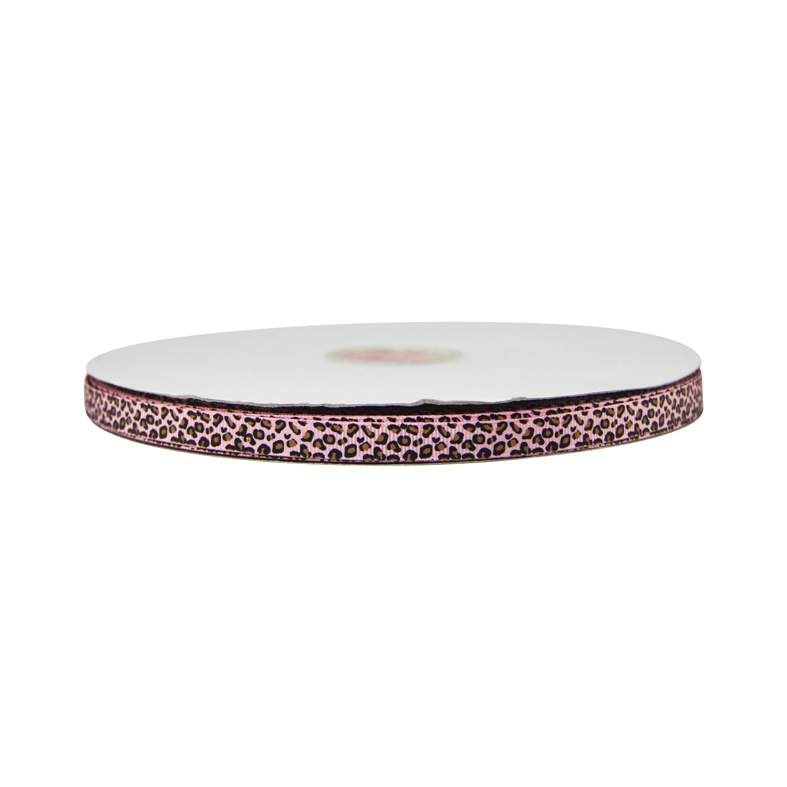 Premium Grosgrain Leopard Print Ribbon - 3 Metres