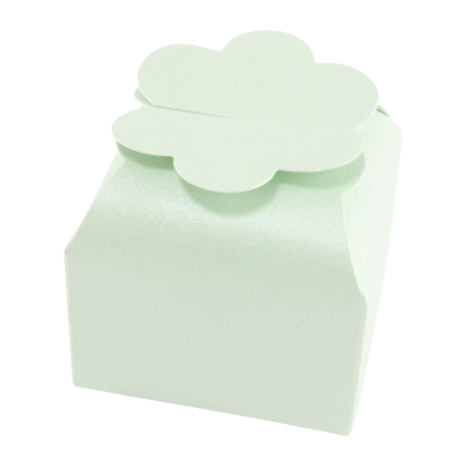 Cloud Top Pearlised Favour Boxes