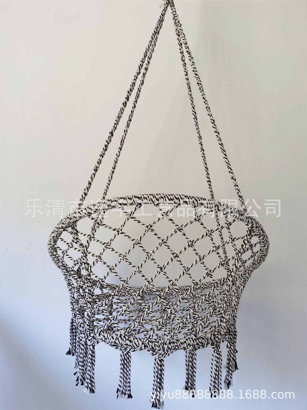 Luxury Macrame Rope Tub Swing Chair