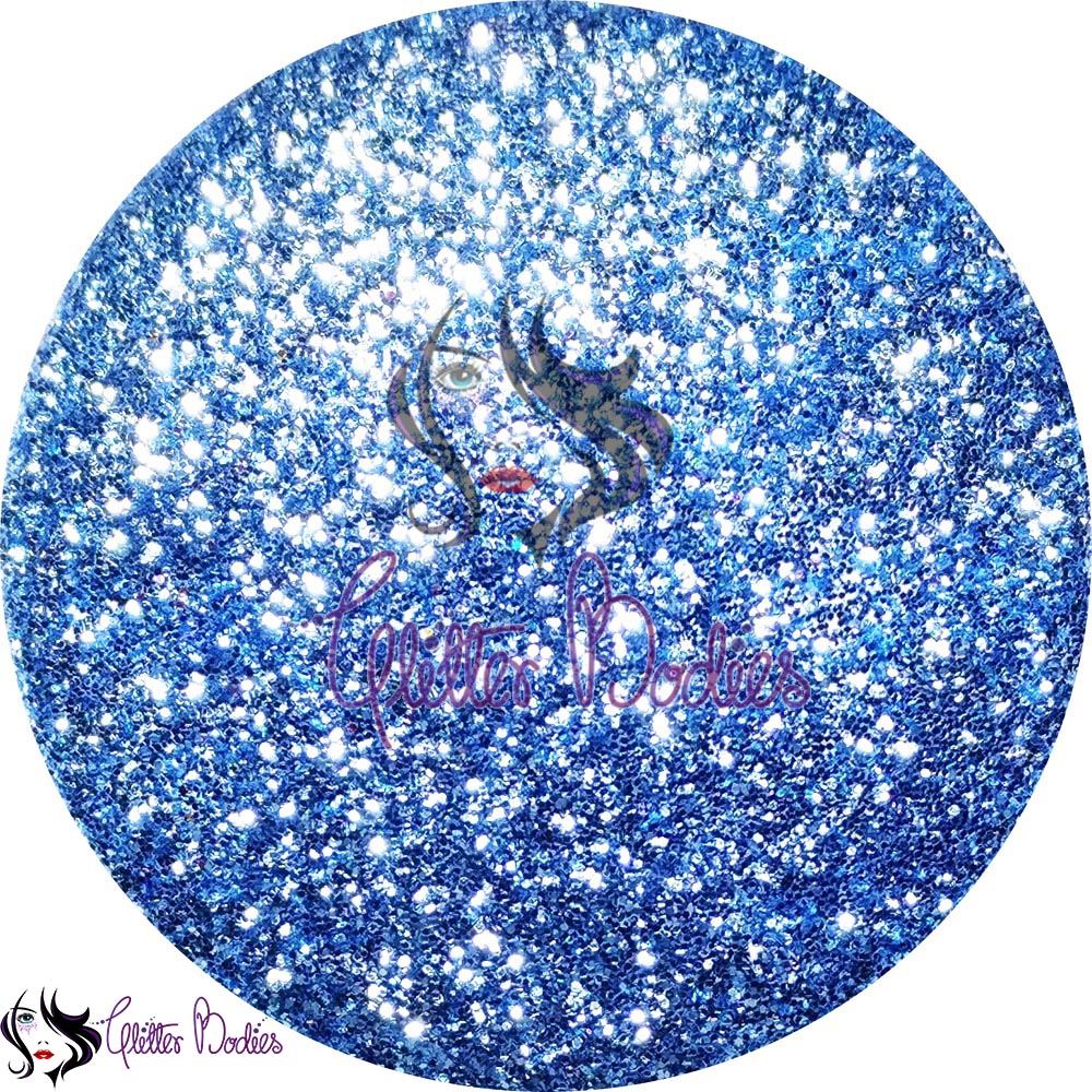 Glitterbodies Cosmetic Grade Fine Festival Glitter Pigments [Aqua]