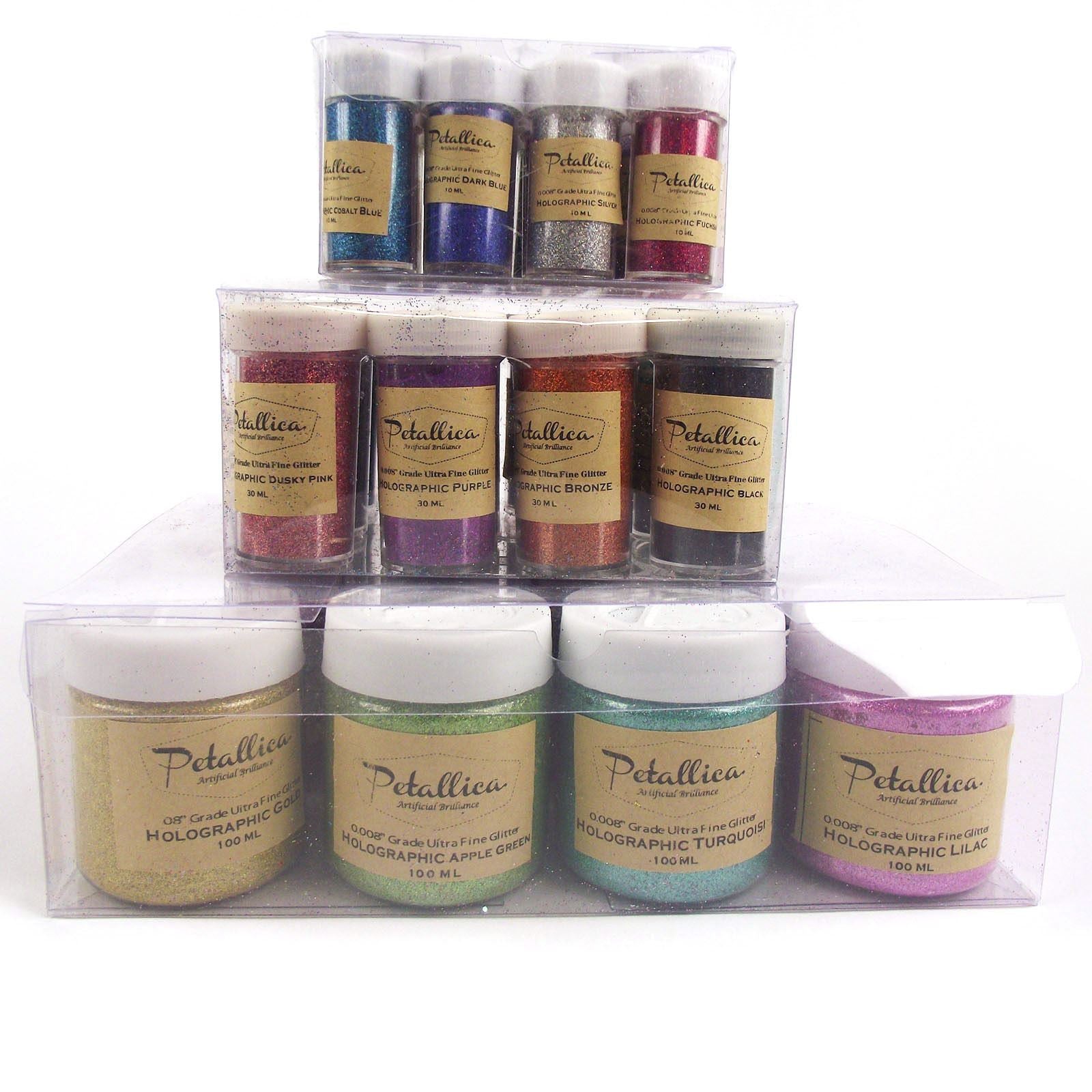 Sets of 12 Glitter Shaker Multipacks