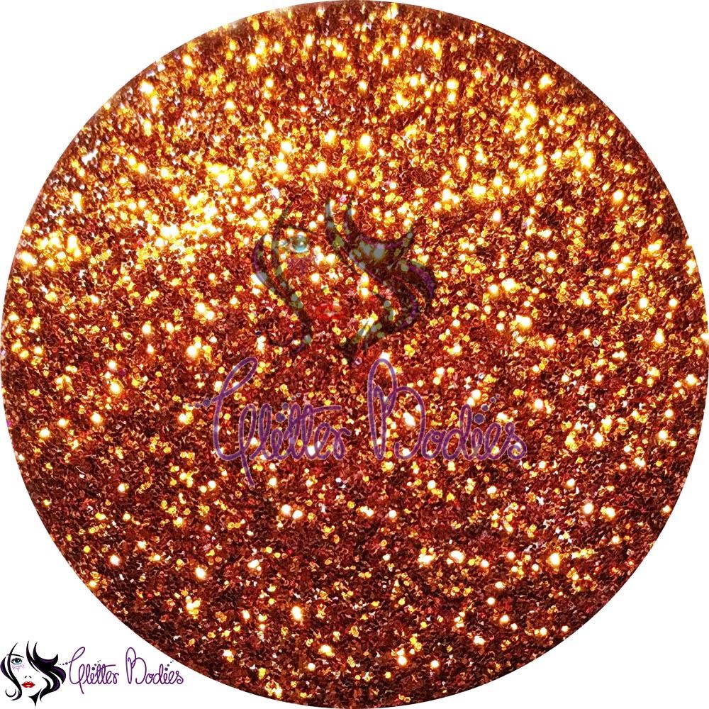 Glitterbodies Cosmetic Grade Fine Festival Glitter Pigments [Copper]
