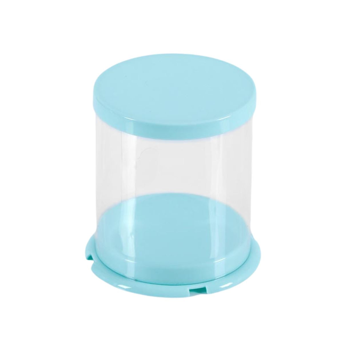 Premium Mini Transparent Cake Box - Hat Box Bento Cupcake Gift Display