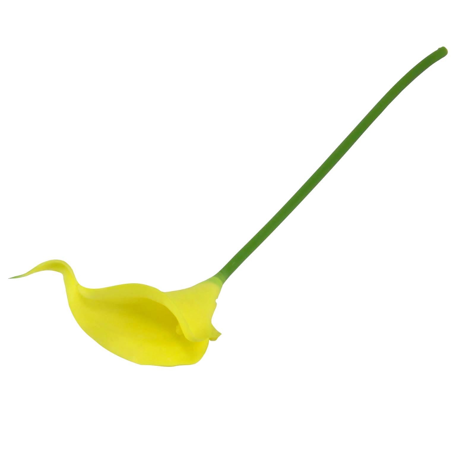 Single Premium Real Touch Calla Lilies