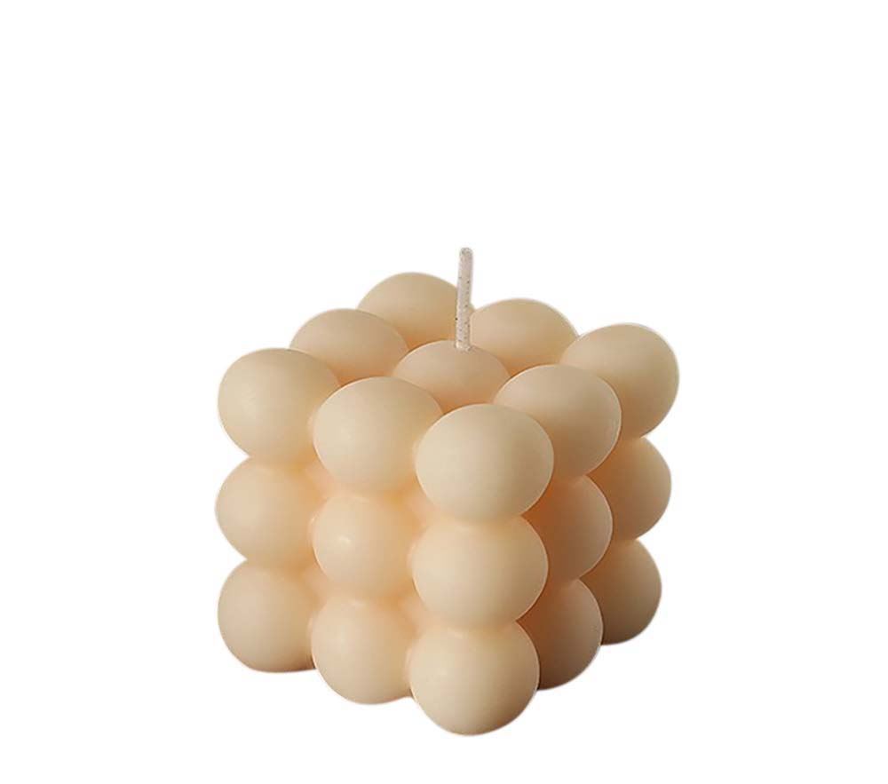 2x Scented Cube Bubble Candles