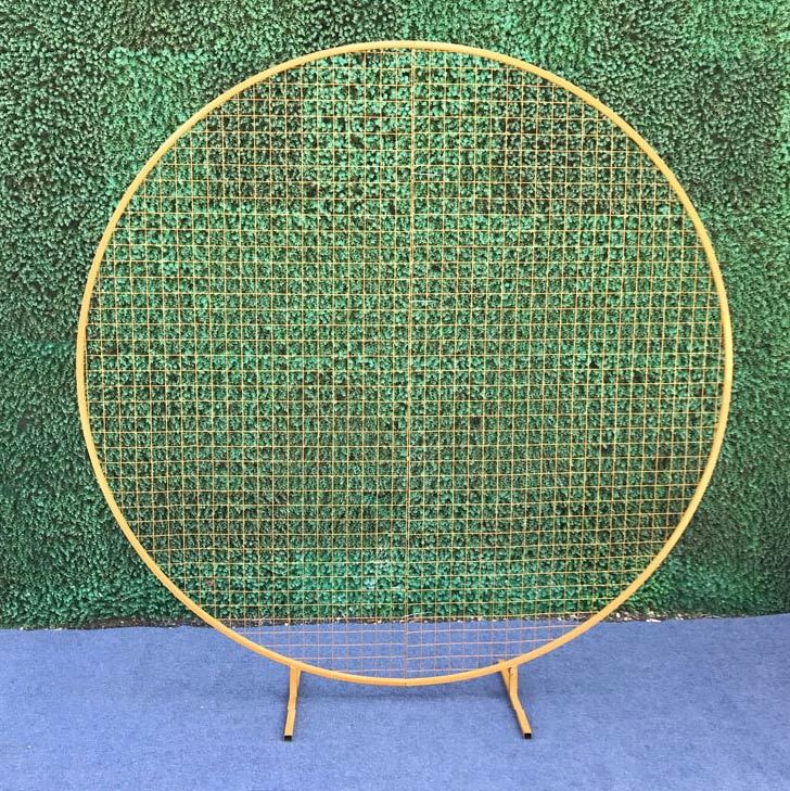 Premium Moongate with Mesh Grid