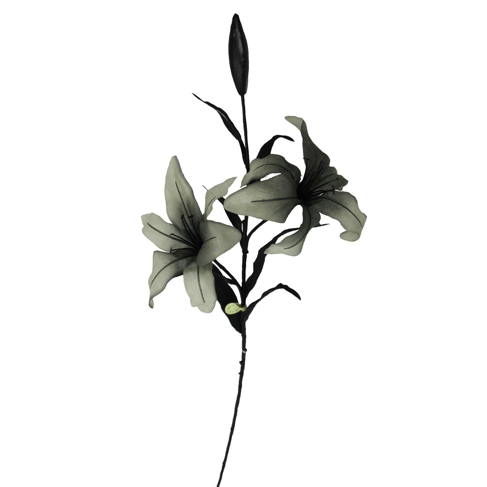 Grey Tiger Lily Spray