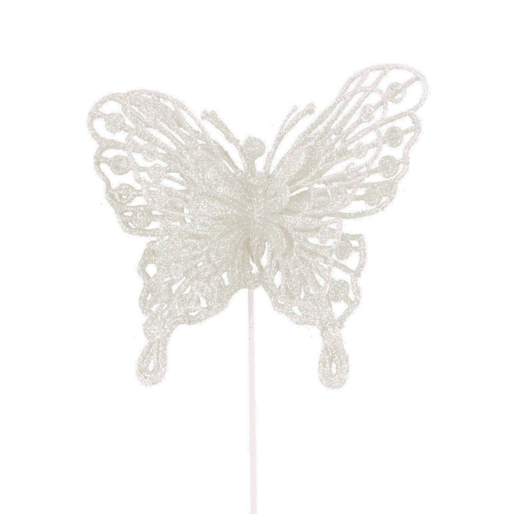 Heavy Glittered Large Double Layer Butterflies