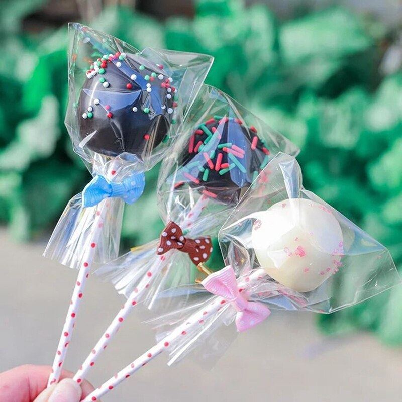 White Lollipop Paper Stick