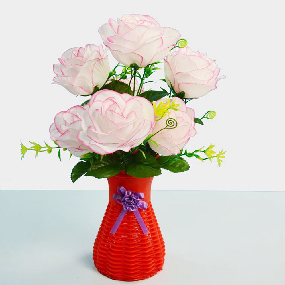 2x Bouquets of 7 Head Roses