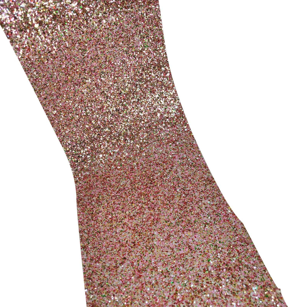 Chunky Glitter Fabric Wallpaper 16cm Borders