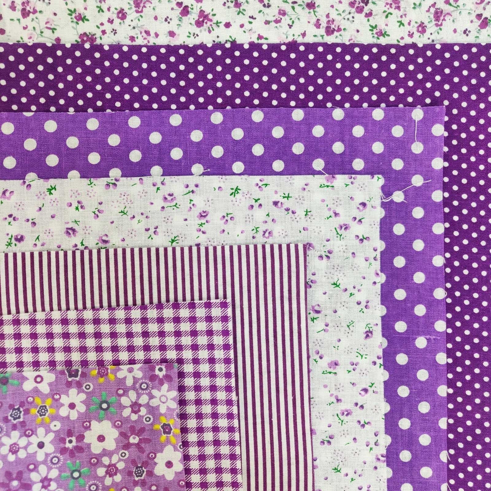 100% Cotton Fat Quarters Bundles of 7