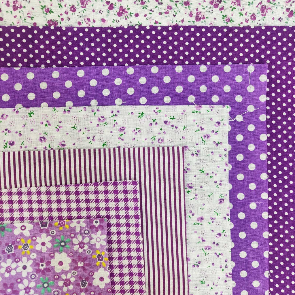 100% Cotton Fat Quarters Bundles of 7