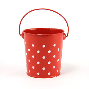 Regular 9x9x7cm Polkadot Bucket