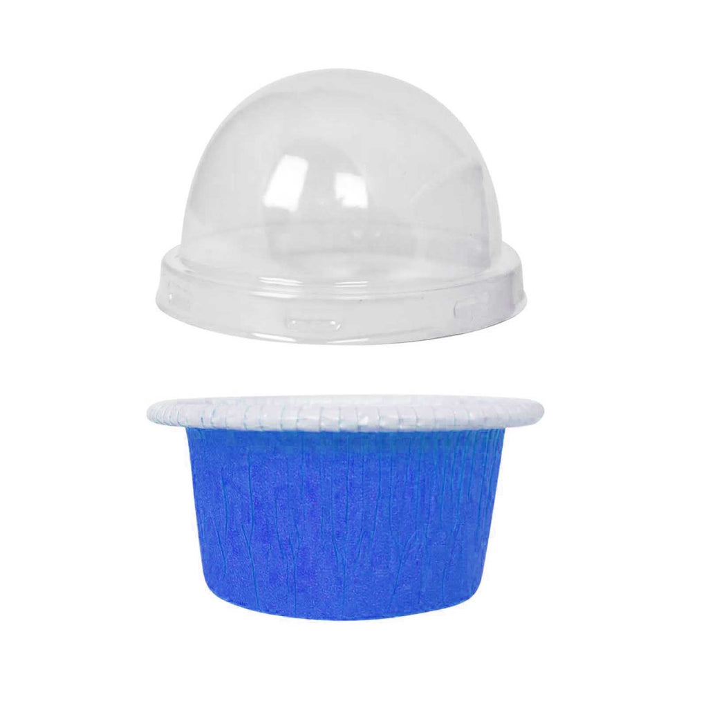 Cupcake Cases with Clear Dome Lids