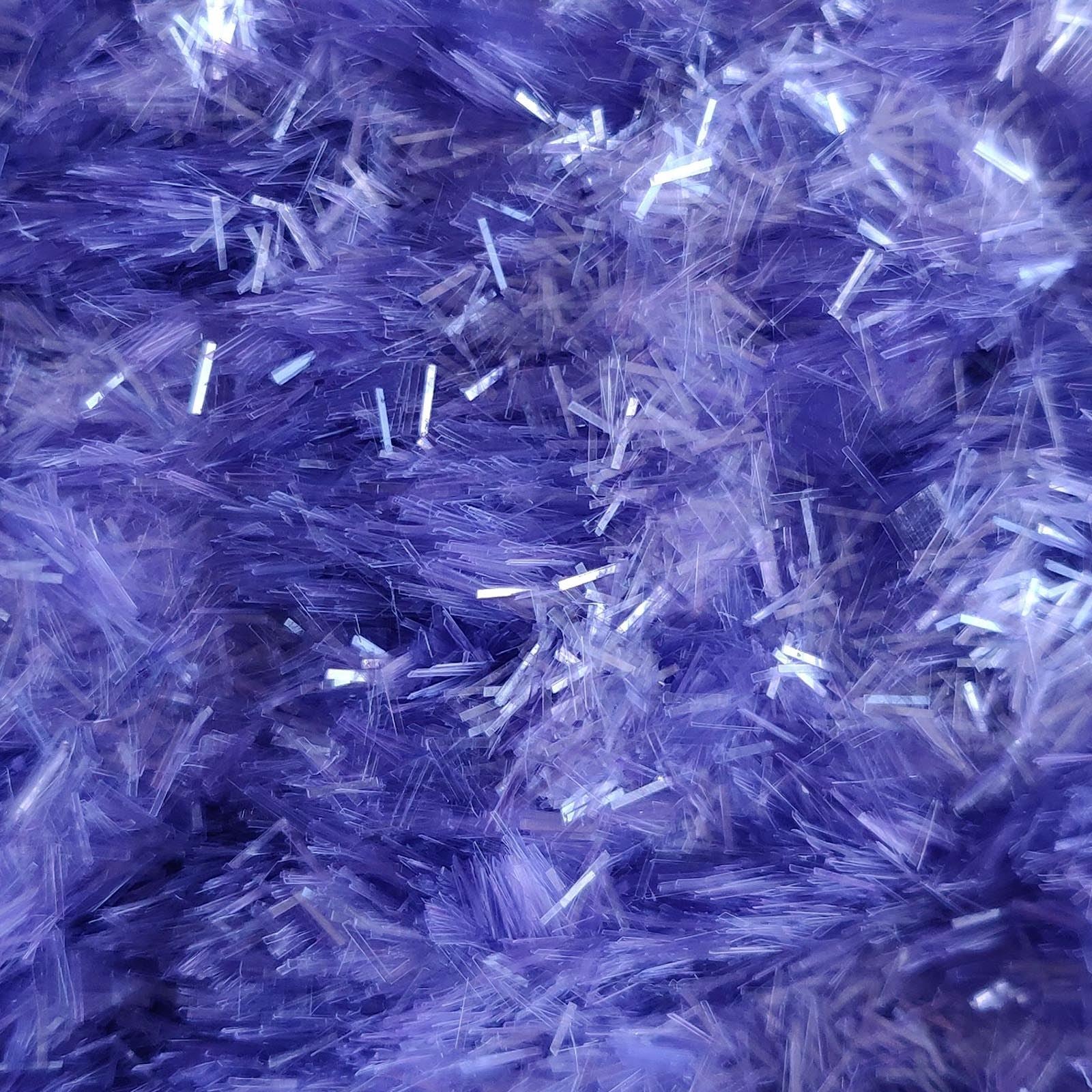 Glitter Elements - Iridescent Purple - 3mm Tinsel
