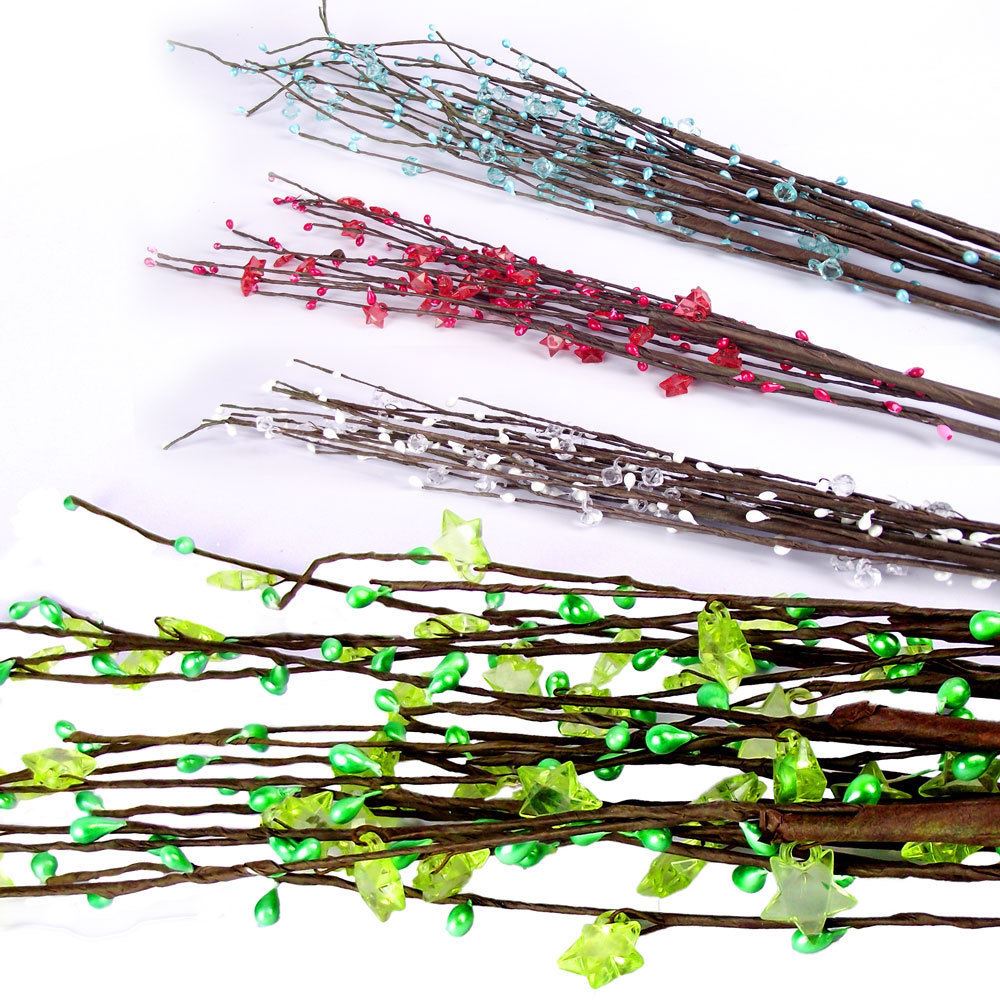 Bundle of 5 90cm Crystal Sprays