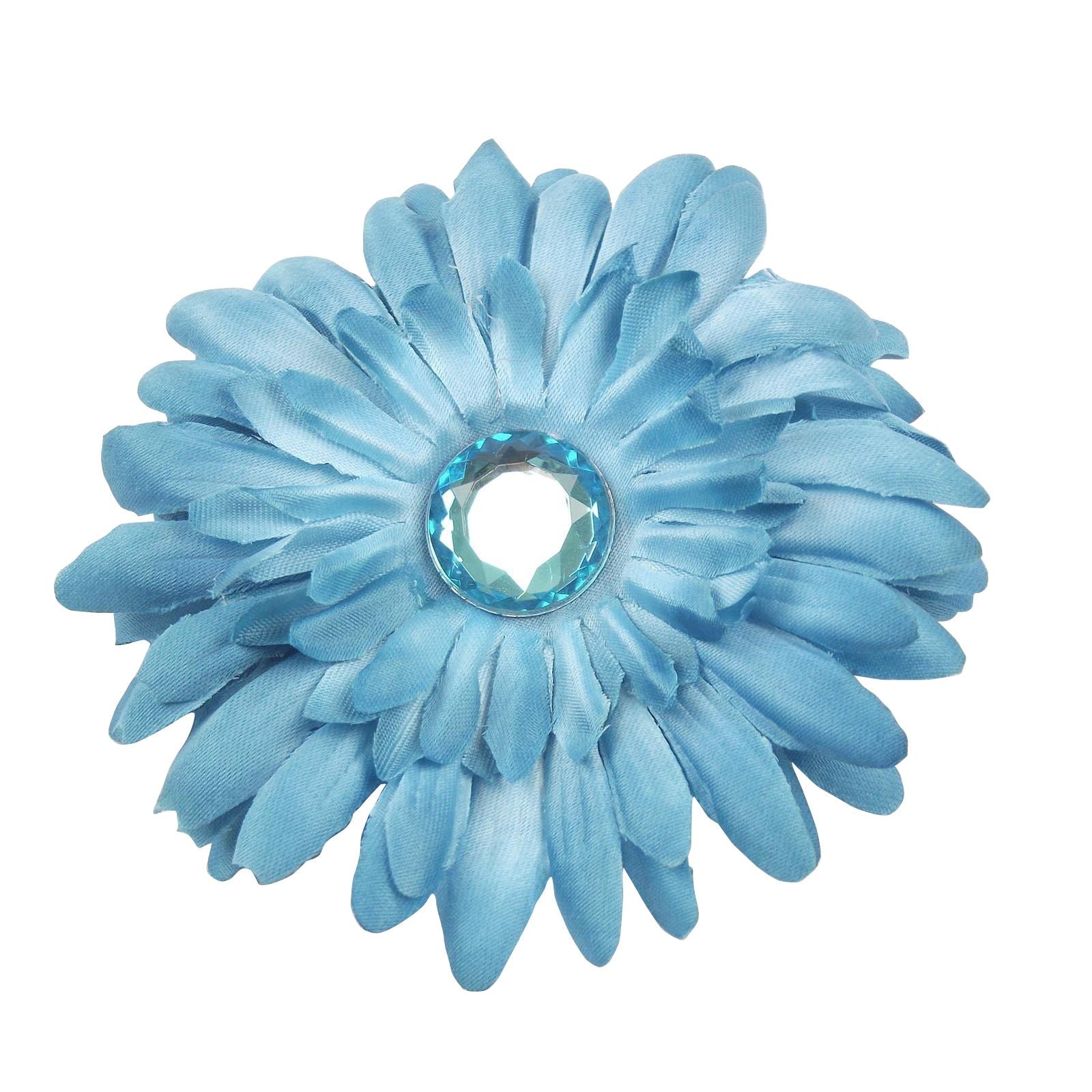 3-in-1 Gerbera Hair Clip Pin Badge