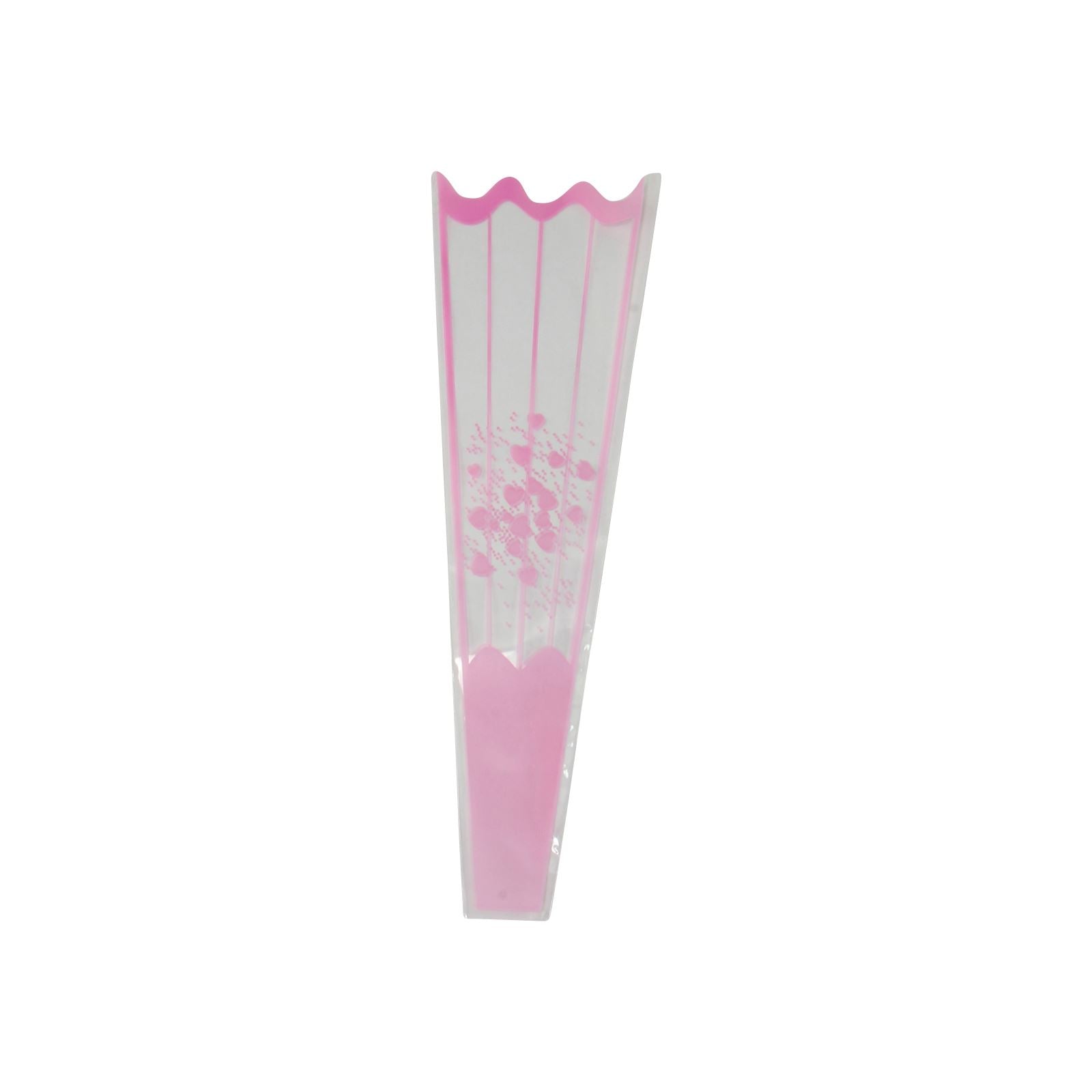 Printed Single Rose Cellophane Sleeves