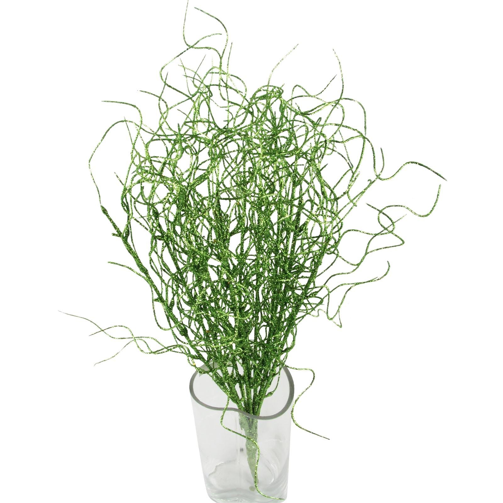 Heavy Glittered Ting Ting Foliage Bunch